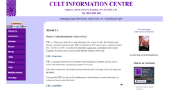 Desktop Screenshot of cultinformation.org.uk